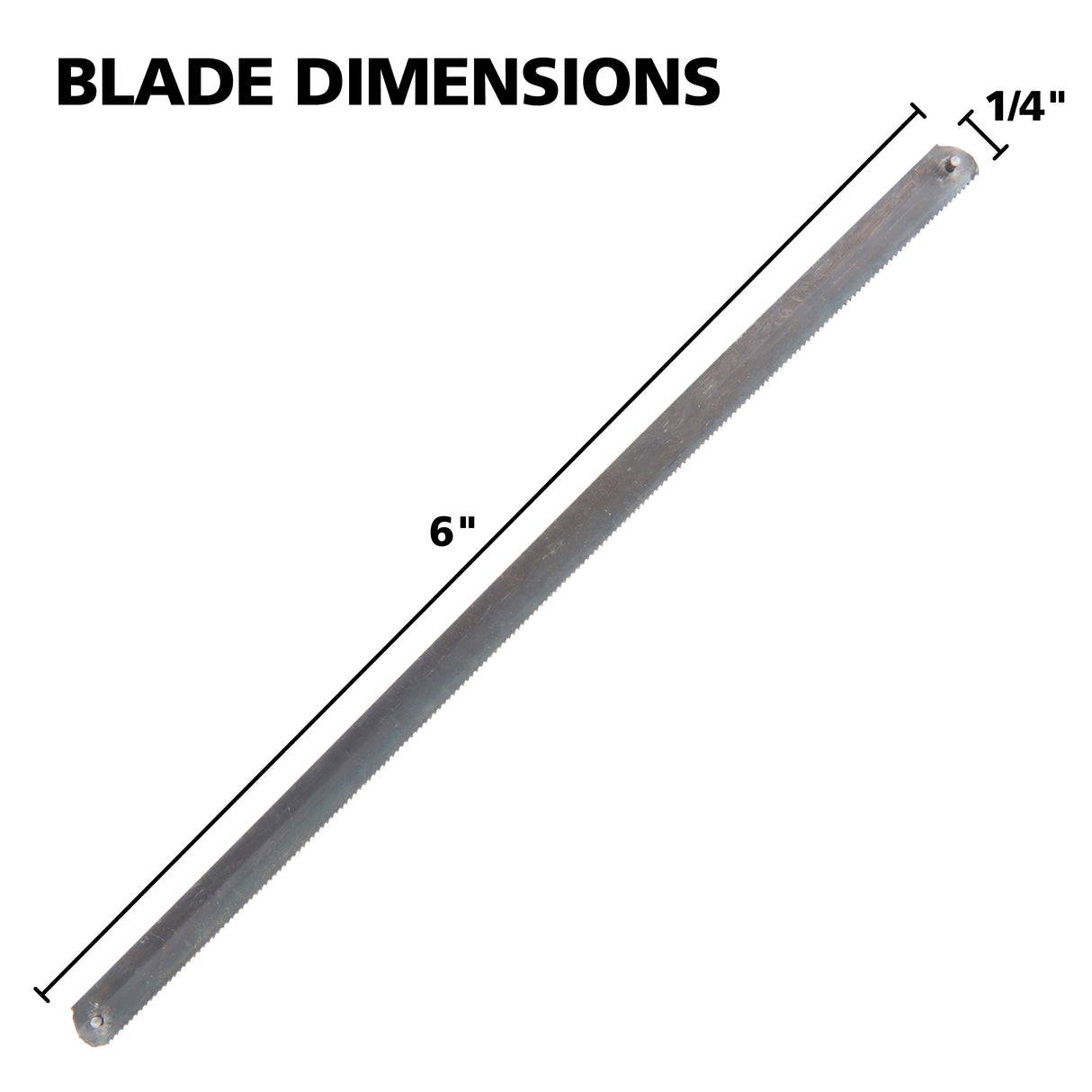 GreatNeck 615C 6-Inch Mini Hacksaw Blade Set (5-Pack) Additional Image 5