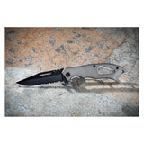 Sheffield 12170 Mechan 9-in-1 3in. Drop-Point Folding Knife Additional Image 6