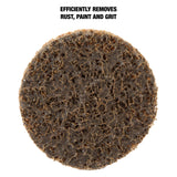 OEMTOOLS 22517 Twist Lock Surface Prep Discs 2in. Coarse (25 Pack) Additional Image 2