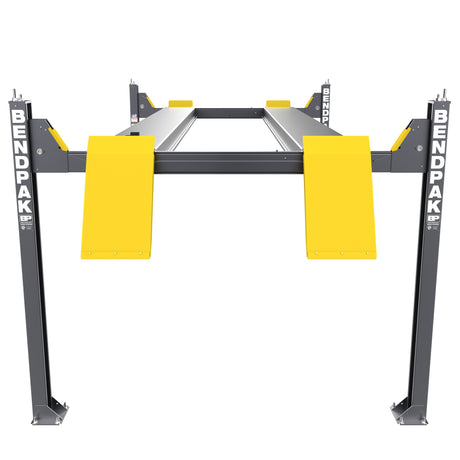 Bendpak HDS-14XT 14,000 Lb. Capacity High-Rise Four-Post Lift Extended Runways Additional Image 2