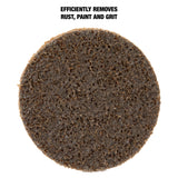 OEMTOOLS 22518 Twist Lock Surface Prep Discs 3in. Coarse (25 Pack) Additional Image 2