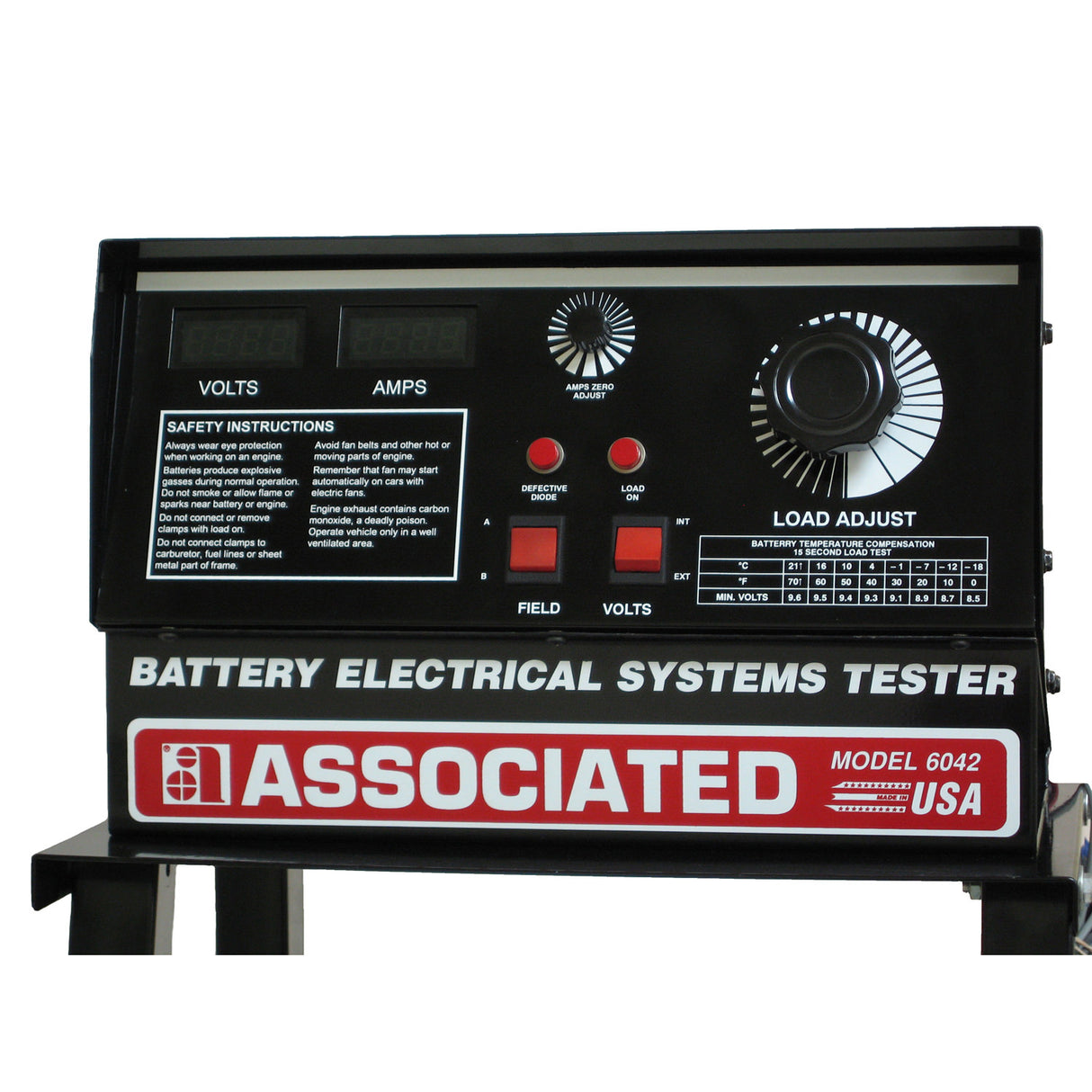 Associated 6042 12/24V, Digital Battery Electrical System Tester Main Image