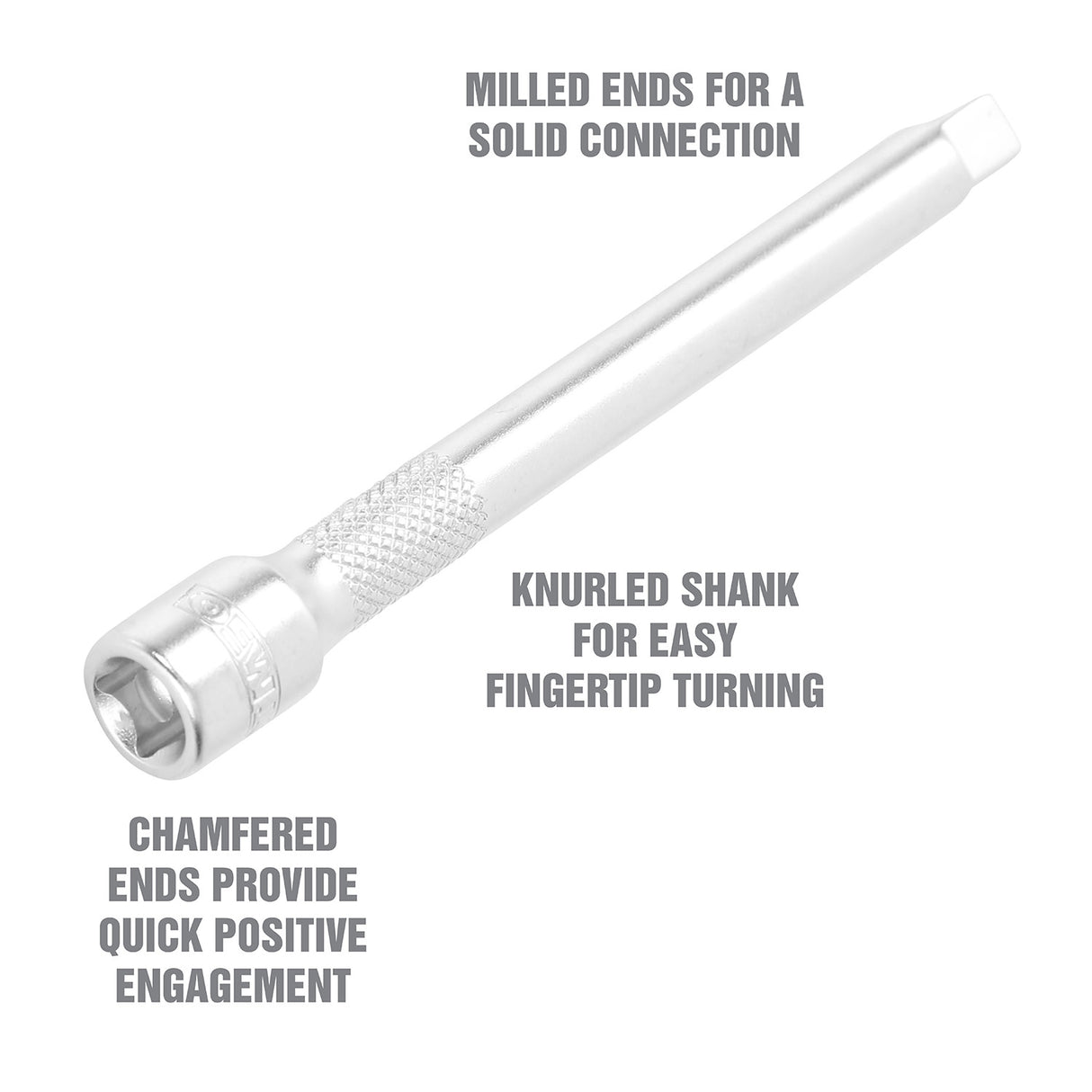 OEMTOOLS 22481 1/4 Inch Drive Extension (4 Inch) Additional Image 3