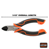 GreatNeck D55C Diagonal Pliers (5-1/2 Inch) Additional Image 1