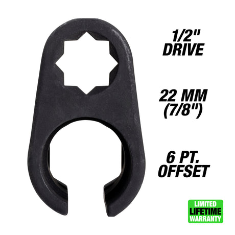 OEMTOOLS 25249 Oxygen Sensor Crowfoot Wrench Additional Image 2