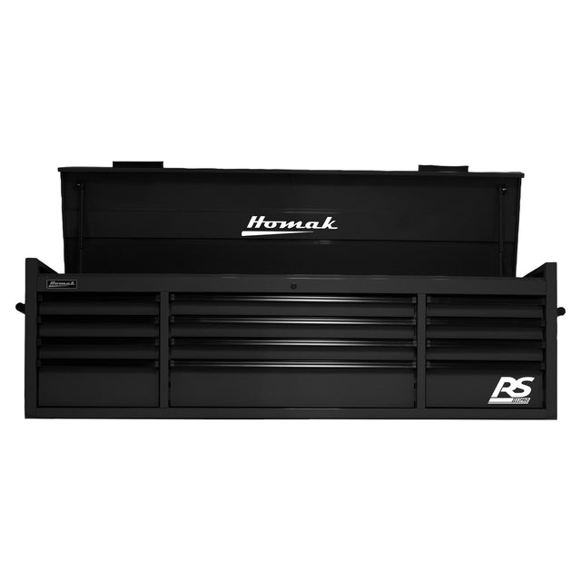 Homak 72in. RS Pro 12 Drawer Top Chest Black Main Image
