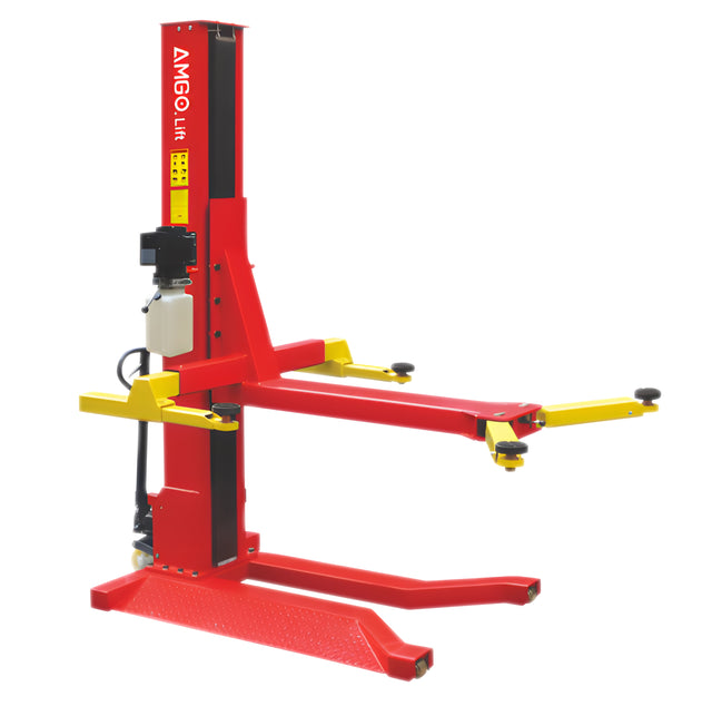 AMGO SML-7 7,000 Lb. Portable Single-Post Service Lift Main Image