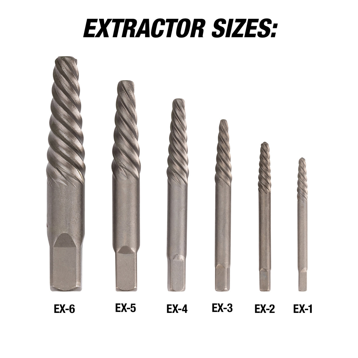 OEMTOOLS 24377 35 Piece Master Screw Extractor and Drill Bit Set Additional Image 3