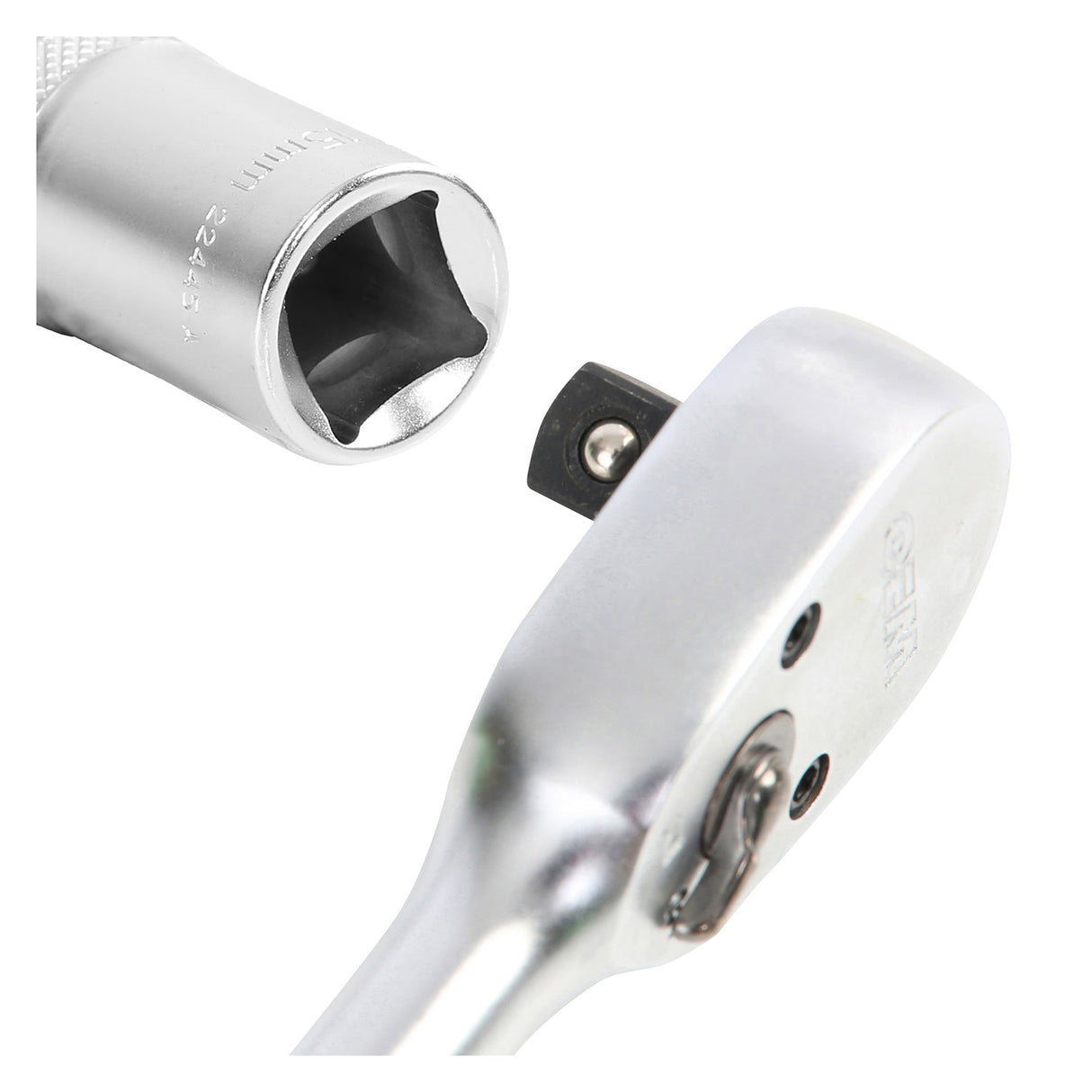 OEMTOOLS 22445 1/2 Inch Drive 6 Pt. Deep Wall Socket (15 mm) Additional Image 4