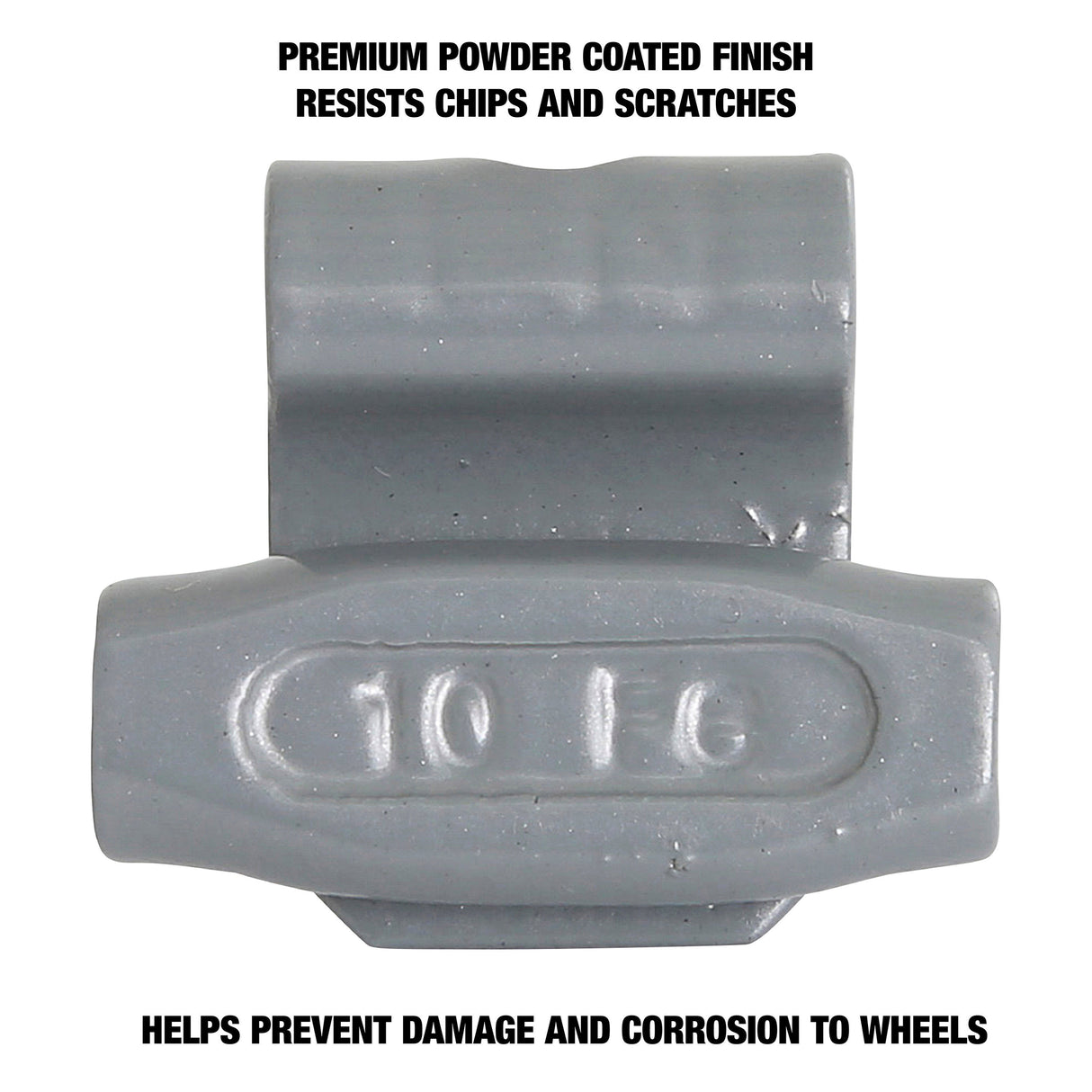 OEMTOOLS 23251 10 gm. EN Style Steel Wheel Weight- 1 Box of 25 Additional Image 3