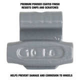 OEMTOOLS 23251 10 gm. EN Style Steel Wheel Weight- 1 Box of 25 Additional Image 3