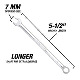 OEMTOOLS 22010 7 mm Combination Wrench (Metric) Additional Image 2