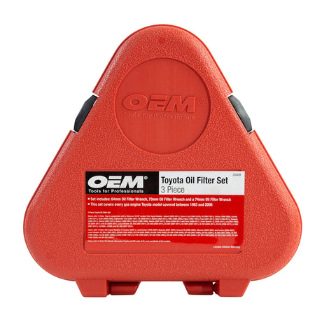 OEMTOOLS 25409 Toyota/Lexus Oil Filter Cap Wrench Set Additional Image 4