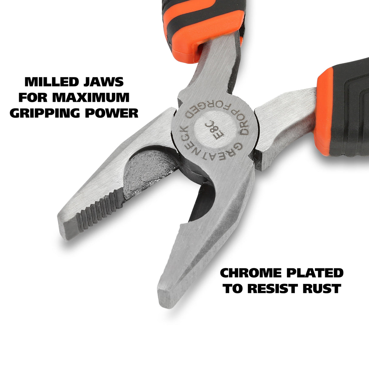 GreatNeck E8C Linesman Pliers (8 Inch) Additional Image 2