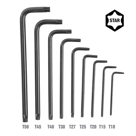 OEMTOOLS 24249 35 Piece SAE, Metric, Star Hex Key Set Additional Image 3