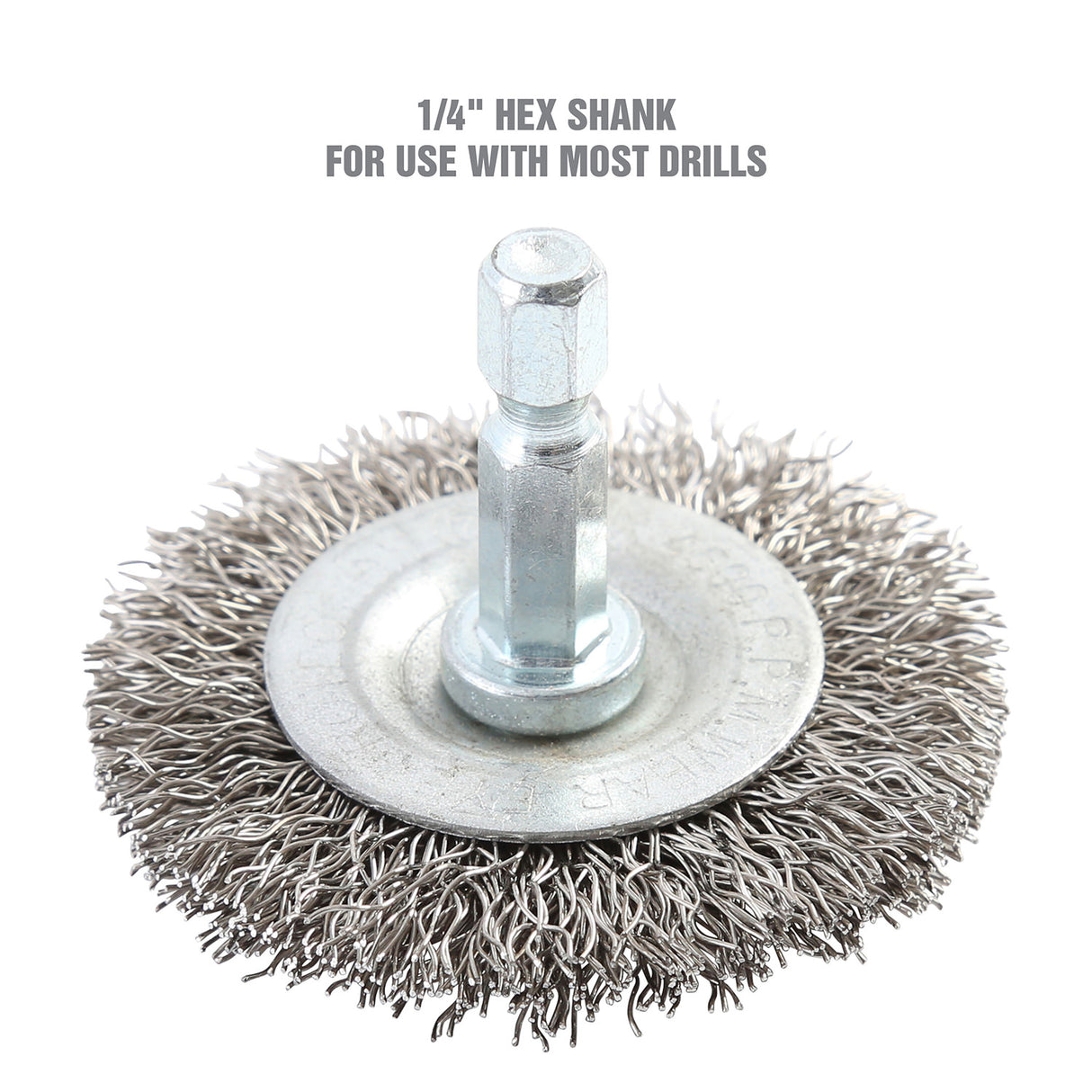 OEMTOOLS 26508 2in. Coarse Wire Wheel Brush Additional Image 1