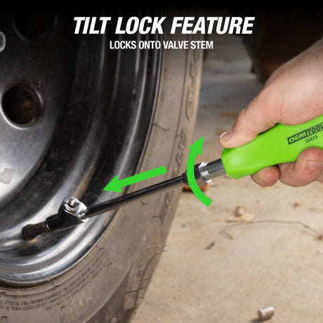 OEMTOOLS 24413 Dual Foot Air Chuck with Comfort Grip Handle Additional Image 4