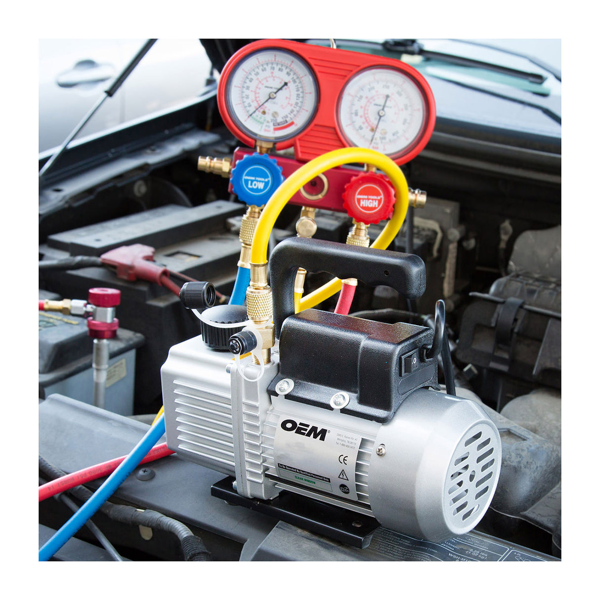 OEMTOOLS 24642 6 CFM Spark-Free Vacuum Pump Additional Image 6