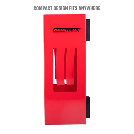OEMTOOLS 23123 Magnetic Glove Dispenser - Red Additional Image 3