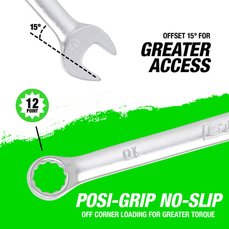 OEMTOOLS 22013 10 mm Metric Combination Wrench Additional Image 3