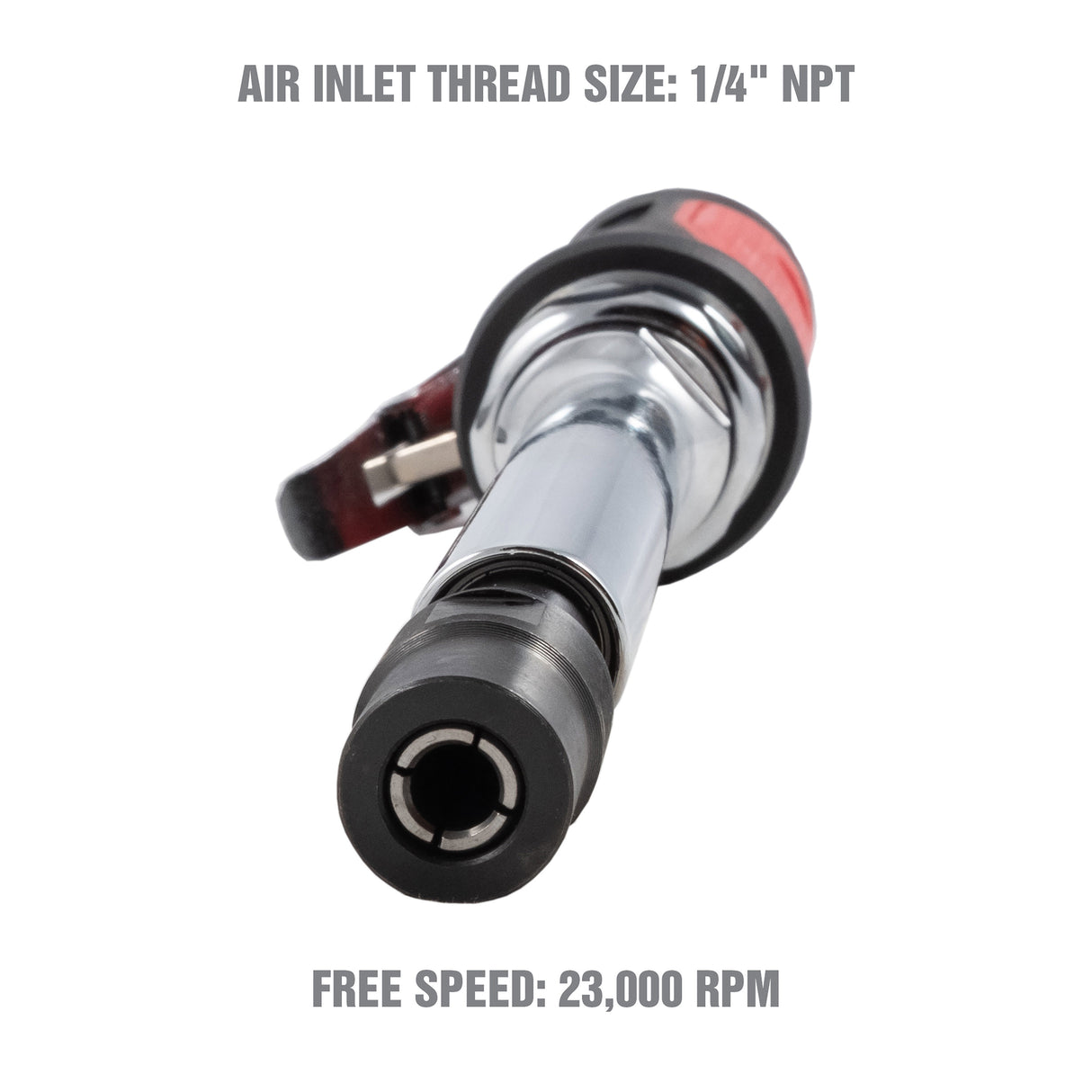 OEMTOOLS 24408 1/4 Inch Extended Air Die Grinder Additional Image 2