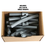 OEMTOOLS 23266 2.0 oz. T Style Steel Wheel Weight - 1 Box of 25 Additional Image 4