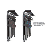 OEMTOOLS 24248 26 Piece SAE and Metric Hex Key Set Additional Image 3