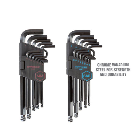 OEMTOOLS 24248 26 Piece SAE and Metric Hex Key Set Additional Image 3
