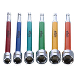 Wiha Tools 70487 6 Pc. Color Coded Magnetic Nut Setter Metric Set Additional Image 2
