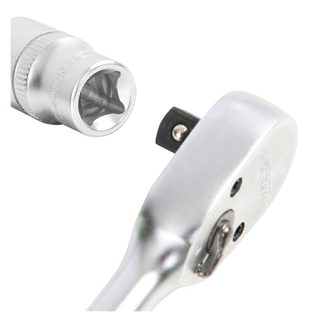 OEMTOOLS 22228 1/4 Inch Drive 6 Pt. Socket (3/8 Inch) Additional Image 3