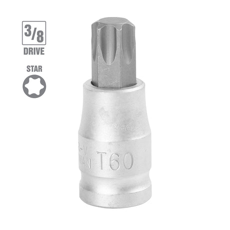 OEMTOOLS 25390 3/8 Inch Drive T-60 Star Socket Additional Image 1