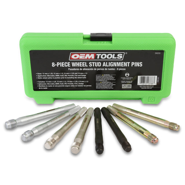 OEMTOOLS 24233 8 Piece Wheel Stud Alignment Guide Kit Main Image