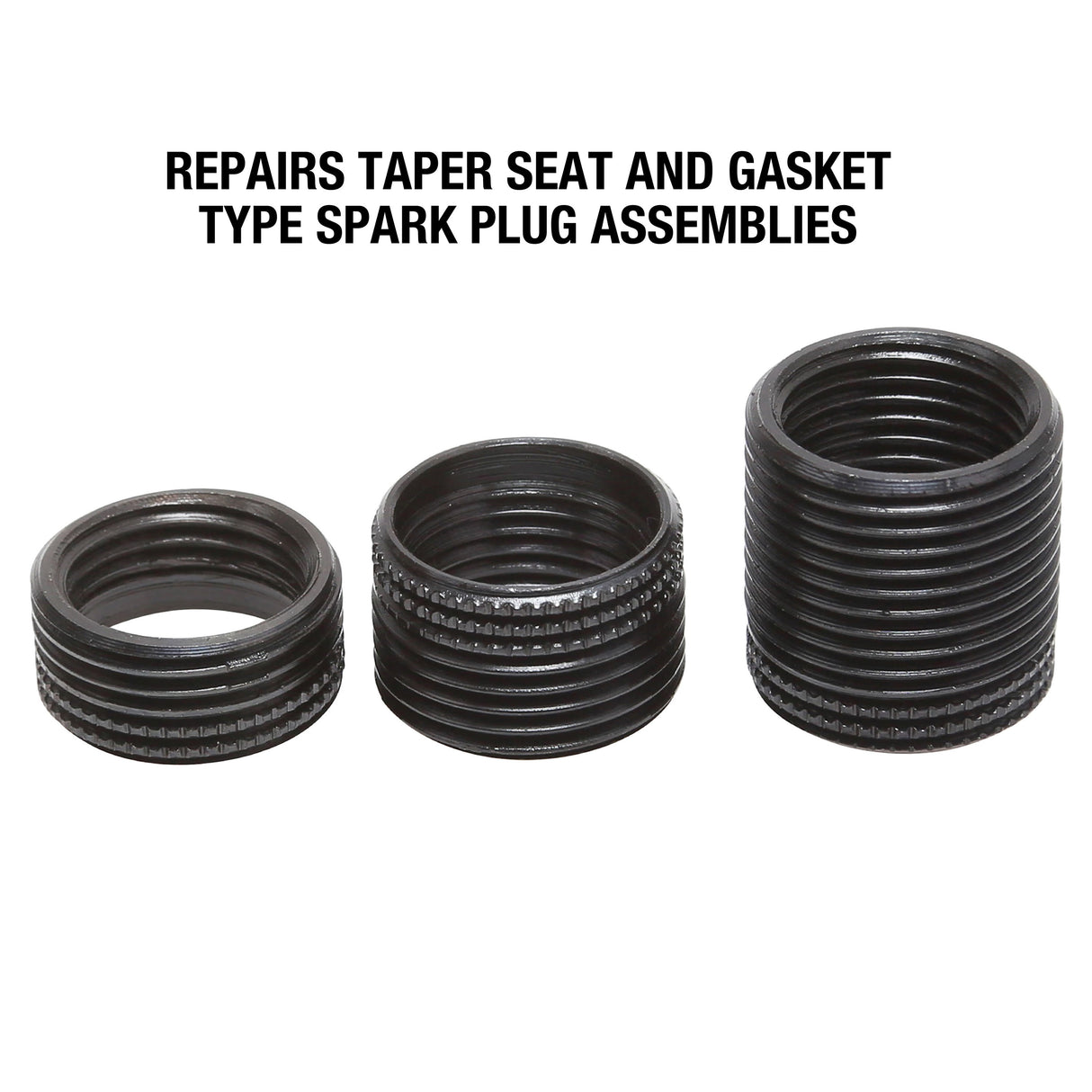 OEMTOOLS 25648 Spark Plug Thread Repair Insert - Metric M14 - 1.25 (6 Piece) Additional Image 3