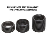 OEMTOOLS 25648 Spark Plug Thread Repair Insert - Metric M14 - 1.25 (6 Piece) Additional Image 3