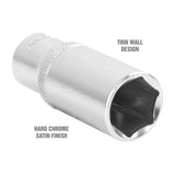 OEMTOOLS 22333 19 mm 3/8 Inch Drive Deep Socket Additional Image 2