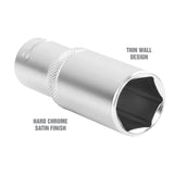 OEMTOOLS 22451 1/2 Inch Drive 6 Pt. Deep Wall Socket (21 mm) Additional Image 2