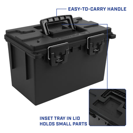 Sheffield 12763 4 Pk. XL Field Box - Black Additional Image 6