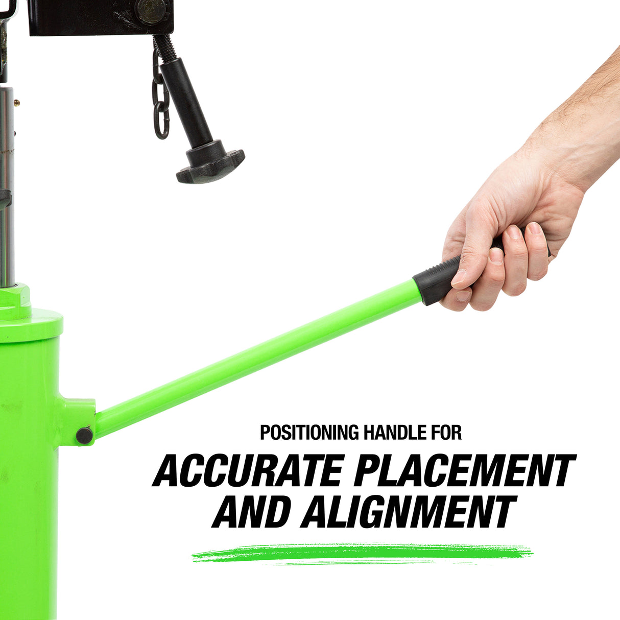 OEMTOOLS 24790 1,100 Lb. 2 Stage Telescoping Transmission Jack Additional Image 7