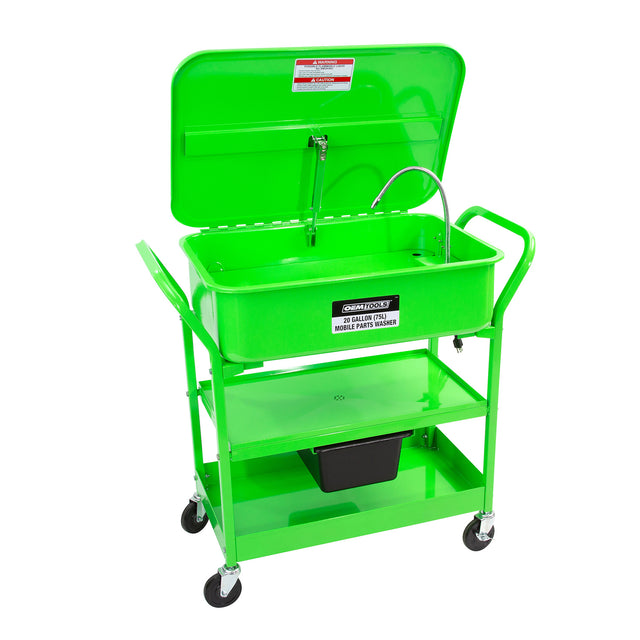OEMTOOLS 24805 20 Gallon Mobile Parts Washer Main Image