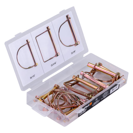 GreatNeck 68224 12-Piece PTO Pin Assortment Main Image