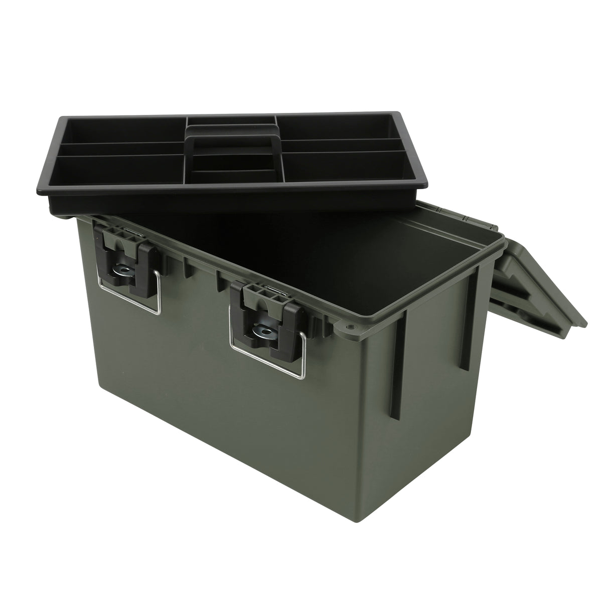 Sheffield 12712 XL Field Box with Lift Out Storage Tray-Olive Drab Green Main Image