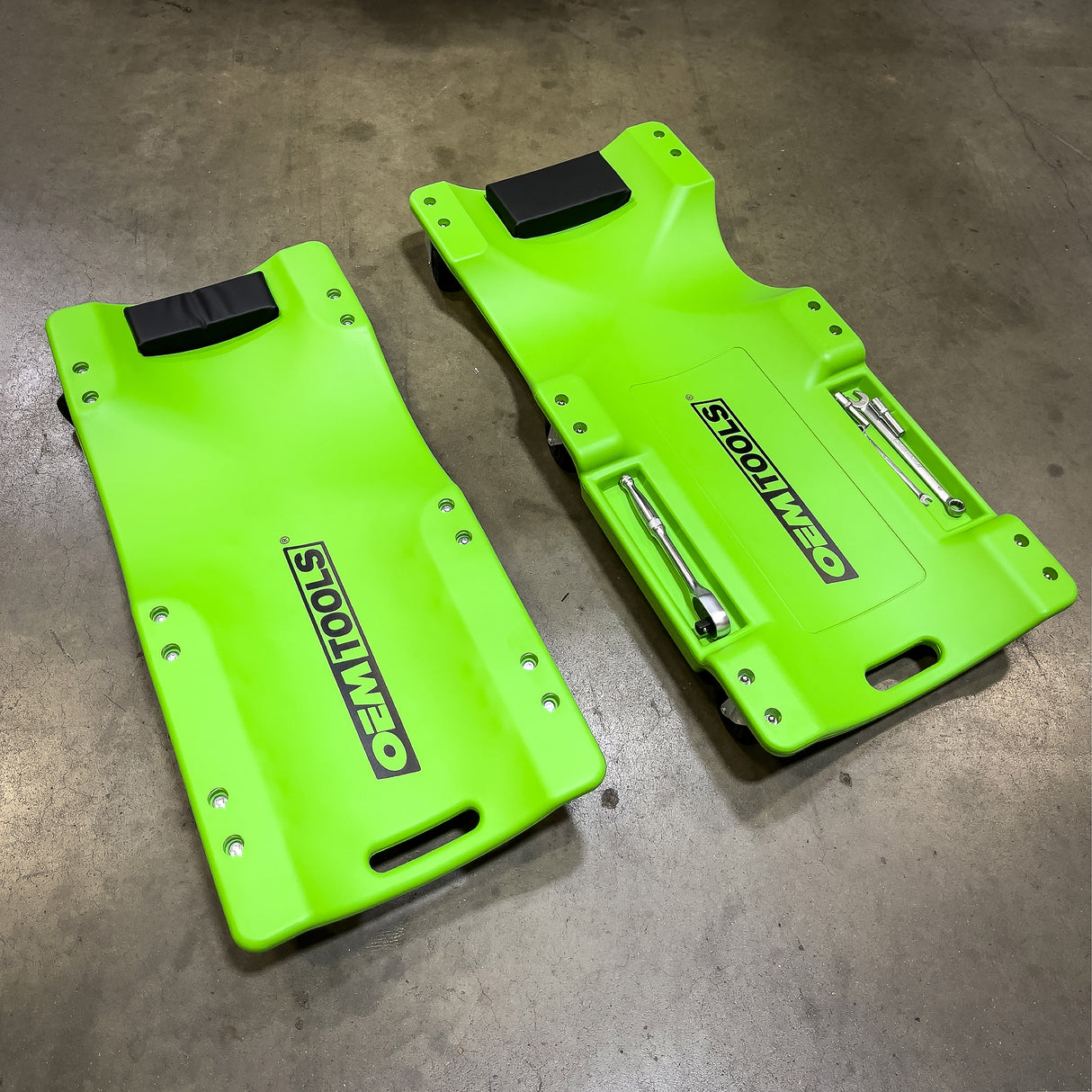 OEMTOOLS 24977 36 Inch Blow Mold Creeper with Headrest Additional Image 9