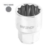 OEMTOOLS 22978 12 Piece 1/4in. Drive GoThru® Socket Set (Metric) Additional Image 2