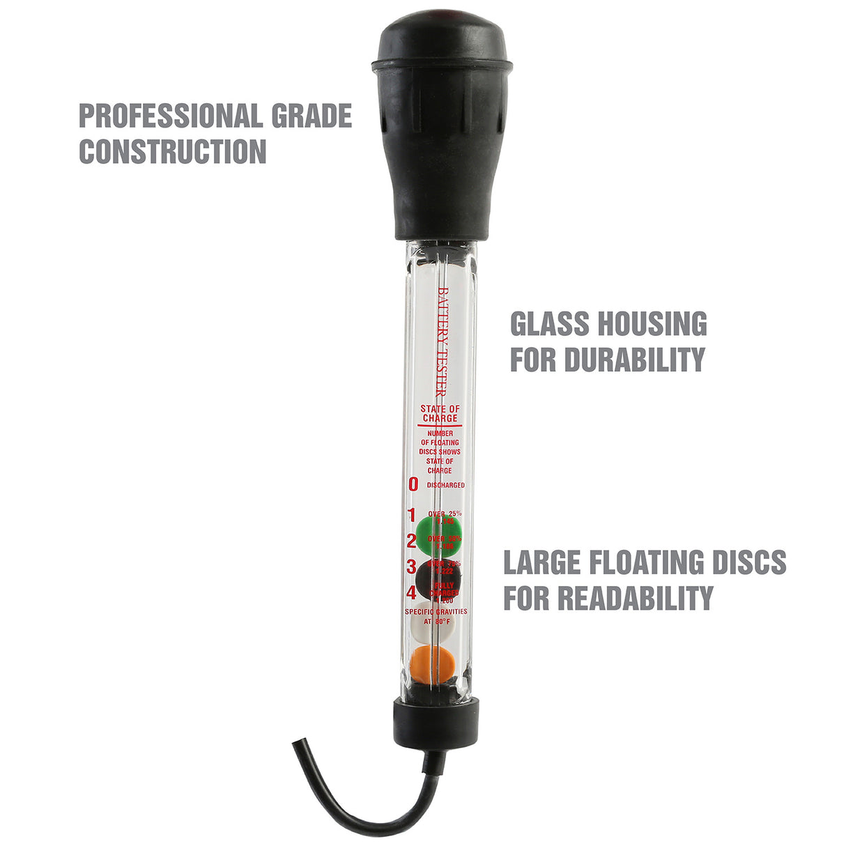 OEMTOOLS 24508 Professional Series Battery Tester Additional Image 1