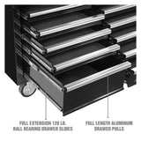 OEMTOOLS 24736 Professional Series 57-Inch 12-Drawer Tool Cabinet - Black Additional Image 3
