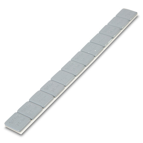 OEMTOOLS 23200 0.25 Oz. Steel Adhesive Wheel Weights, 40 Strips of 12, 480 Per Box Main Image