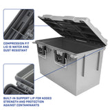 Sheffield 12766 4 PK XL Field Box Set - Gray Additional Image 3