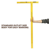Mayes 10182 Heavy Duty Aluminum Wallboard Square (48 Inch) Additional Image 6