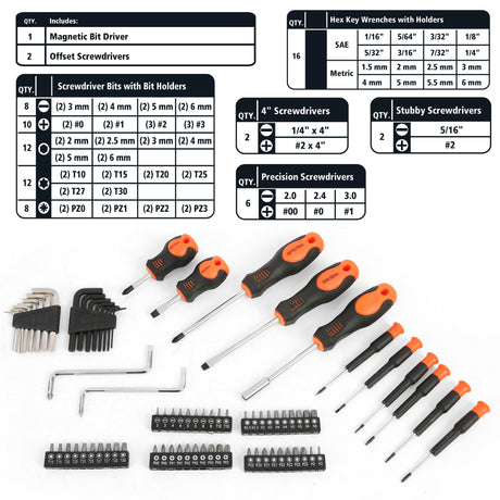 GreatNeck MS191 Mariner's Tool Set (191 Piece) Additional Image 6