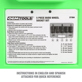 OEMTOOLS 37384 5 Piece Budd Wheel Socket Set Additional Image 3